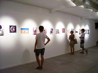 view on the show at MACRO